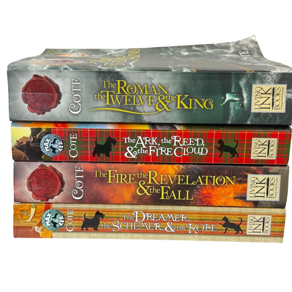 Jenny L Cote Epic Order of the Seven 4 Book Set Christian Fantasy Paperbacks
